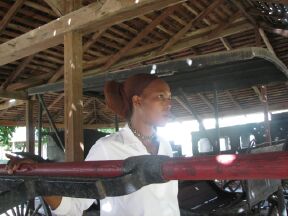 Rastifarian women cover their hair in public