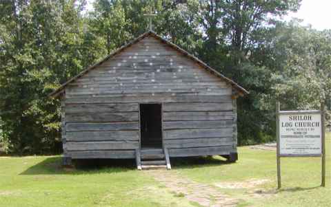 Shiloh church southern most edge of battlefield June 6